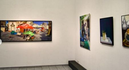 In der Ausstellung